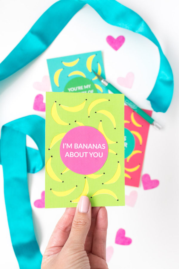 Diy Banana Valentines A Free Printable Club Crafted