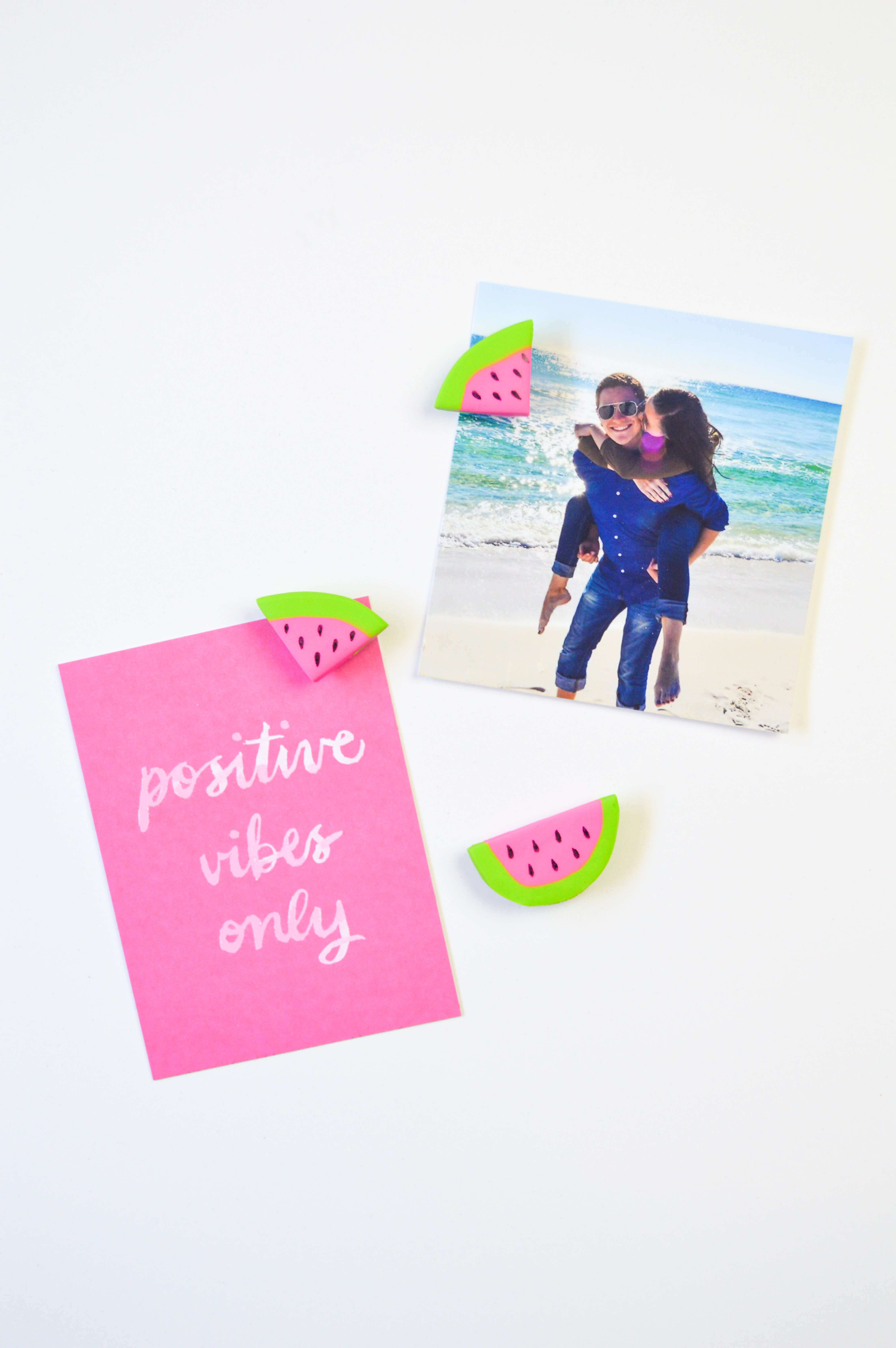 DIY Watermelon Magnets | www.clubcrafted.com