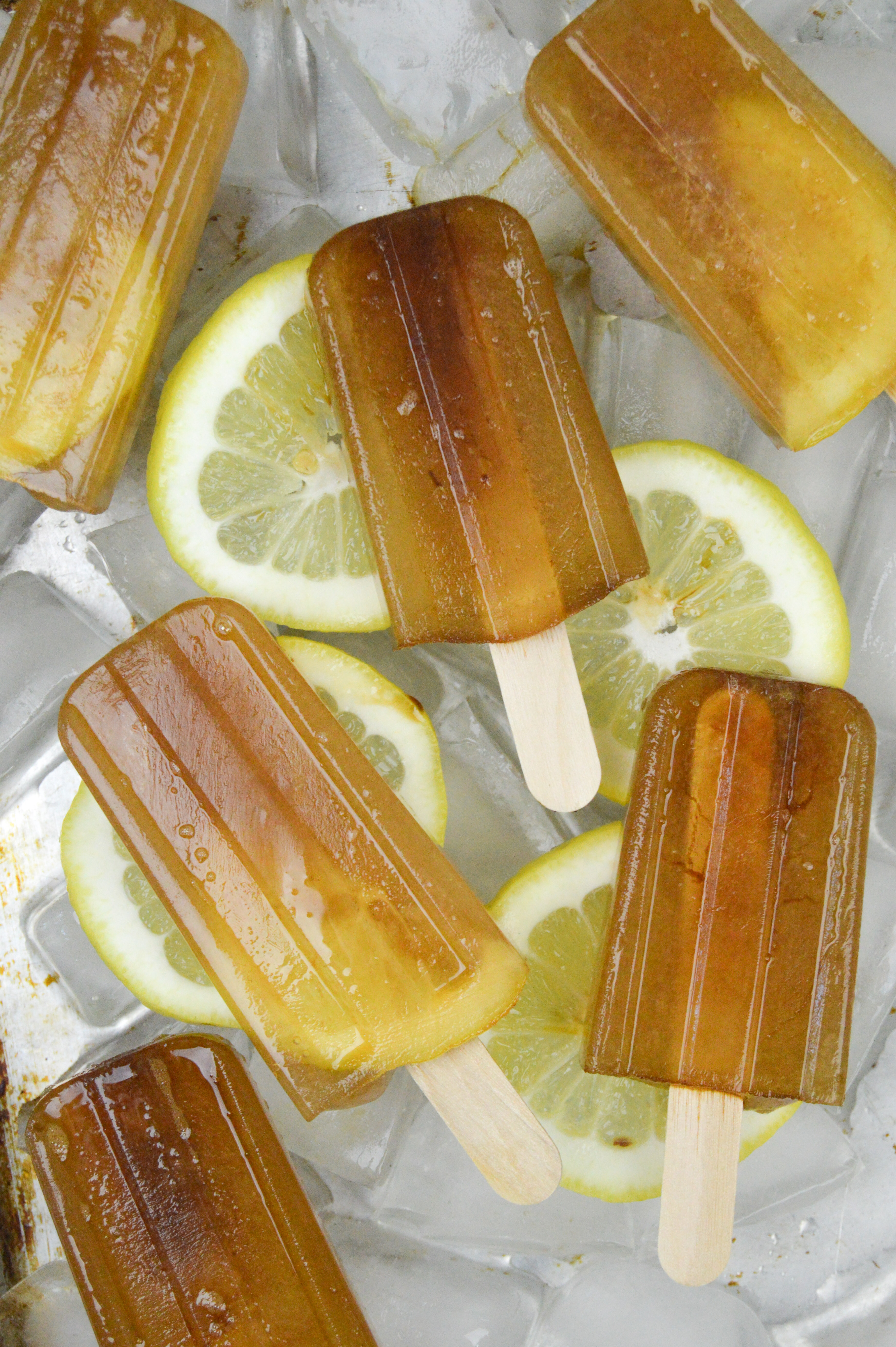 Iced Tea Popsicles | www.clubcrafted.com