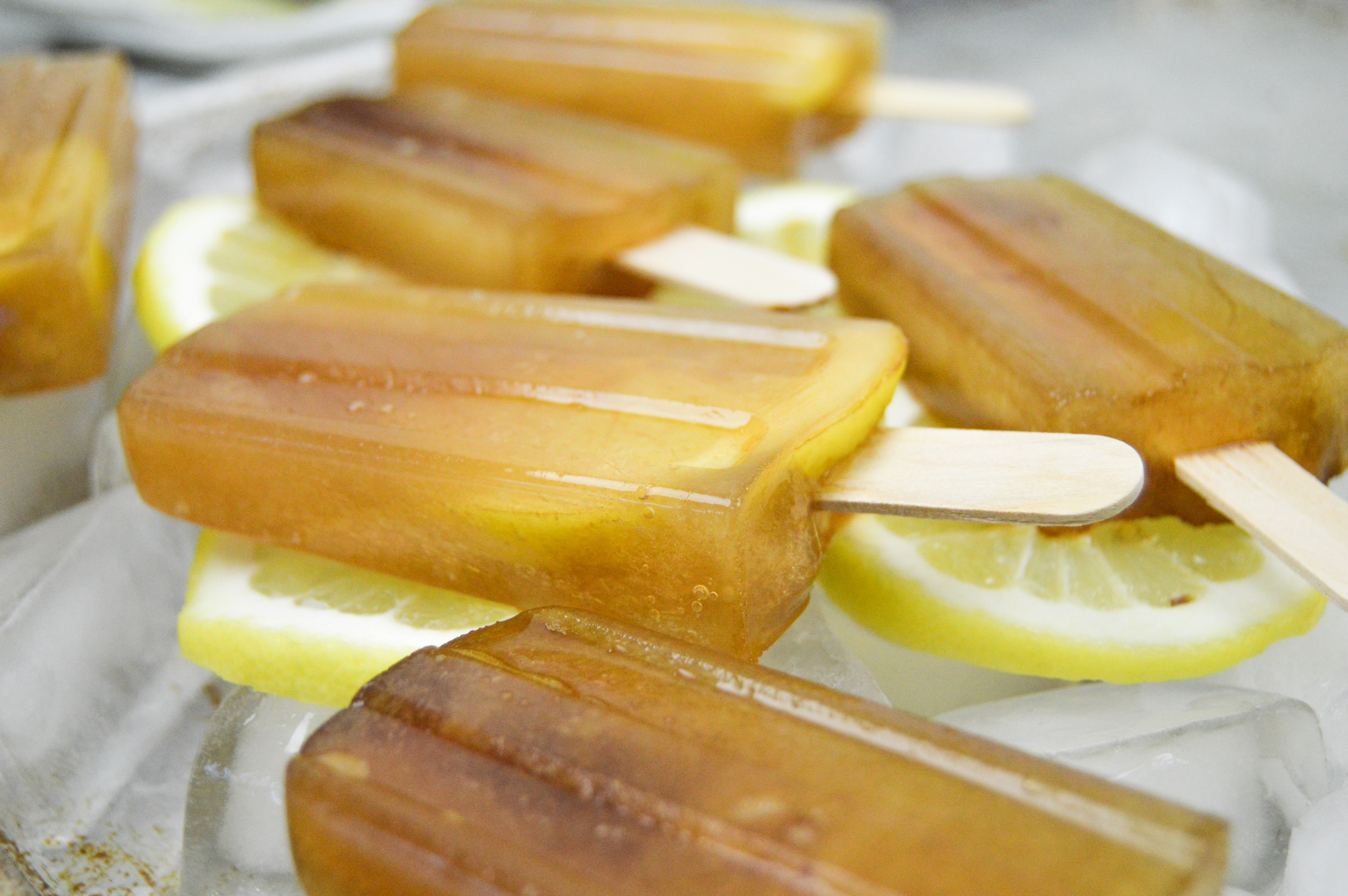 Iced Tea Popsicles | www.clubcrafted.com