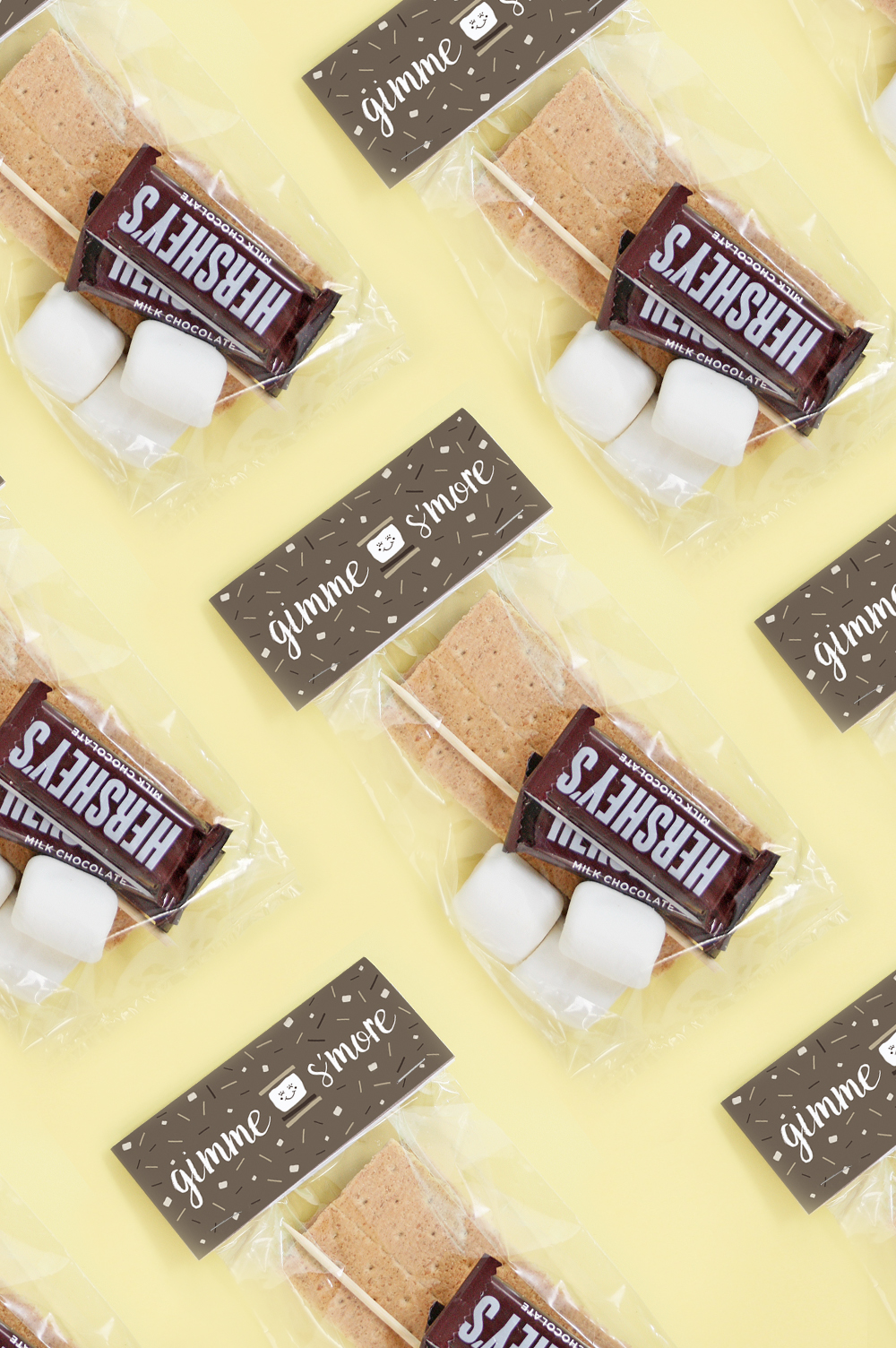DIY Mini S'more Kit + Printable | www.clubcrafted.com