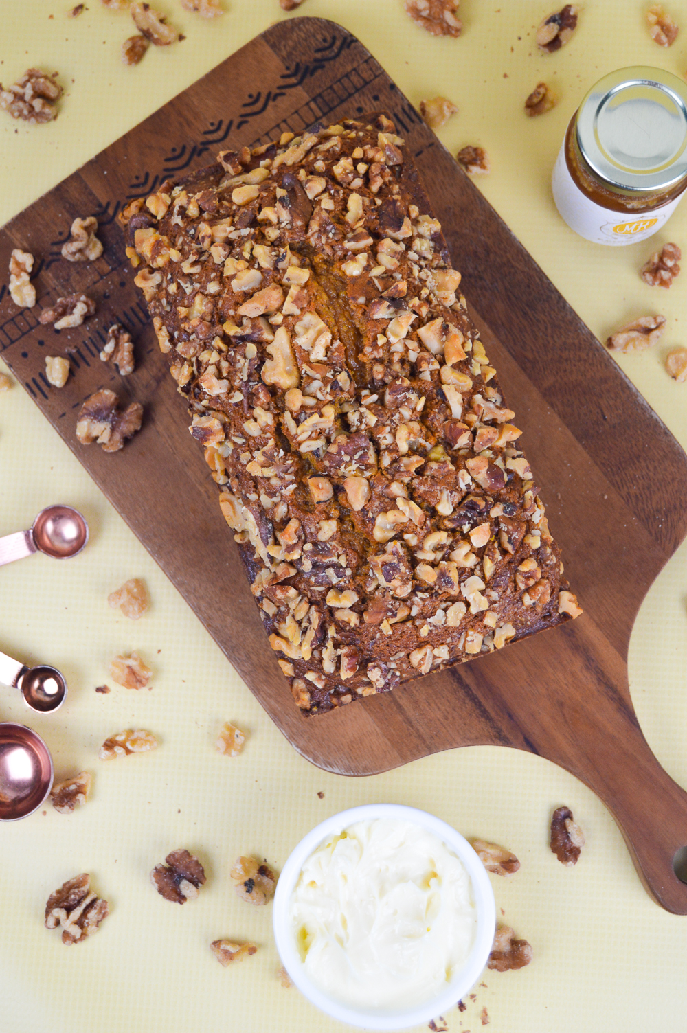 Pumpkin Bread + Whipped Honey Butter | Club Crafted