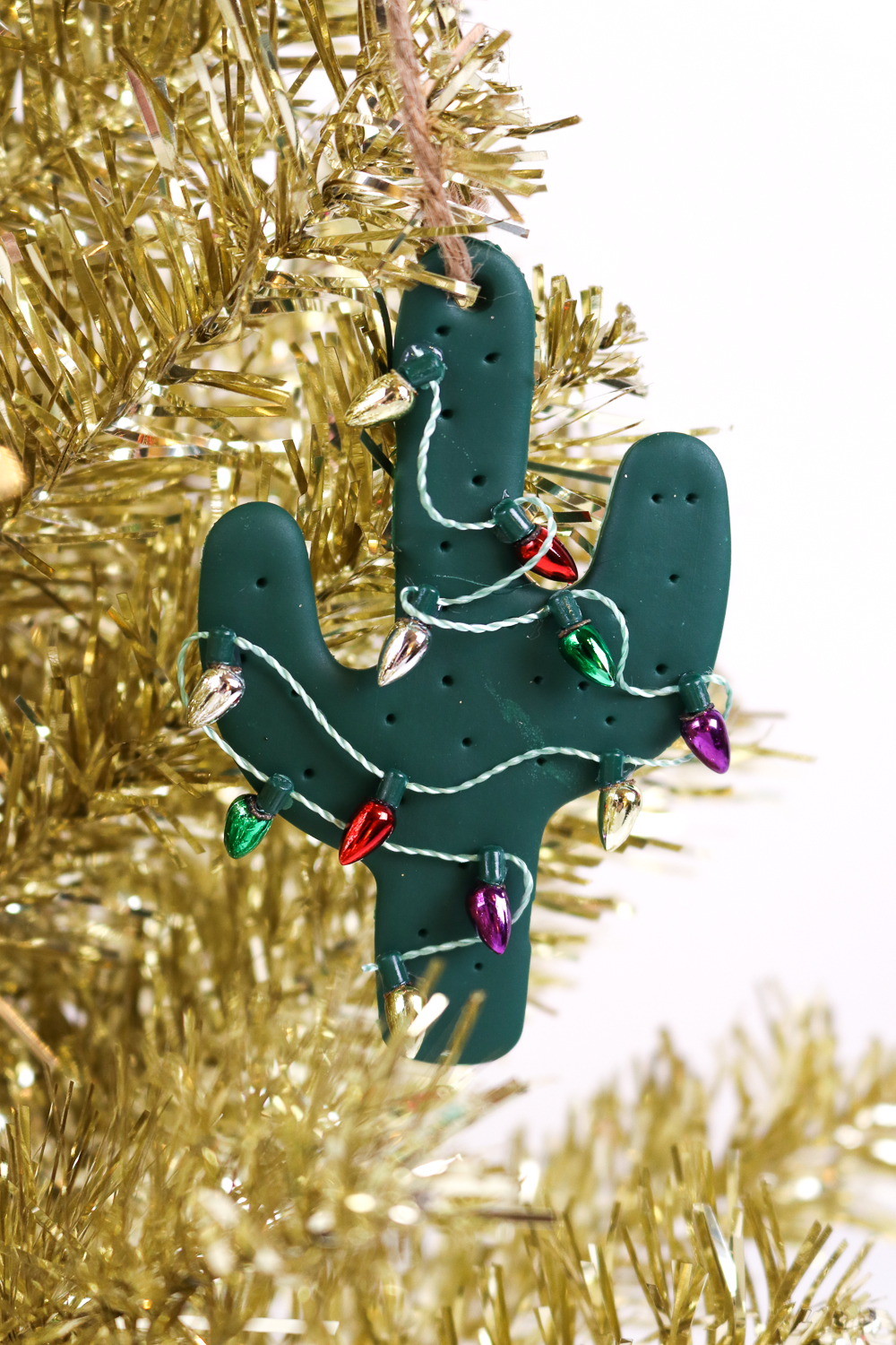 DIY Cactus Christmas Ornament | Club Crafted