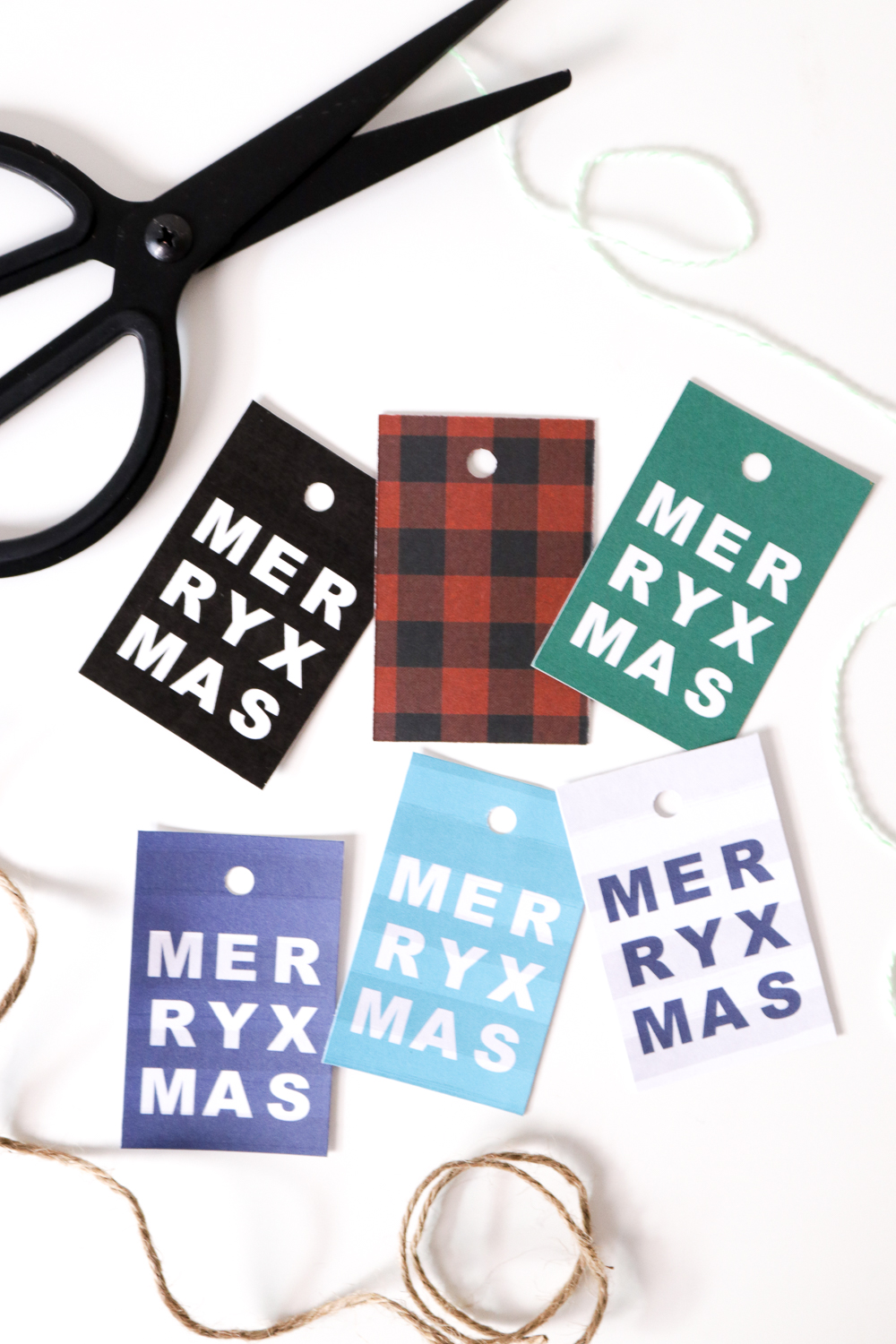 DIY Printable Gift Tags for Christmas | Club Crafted