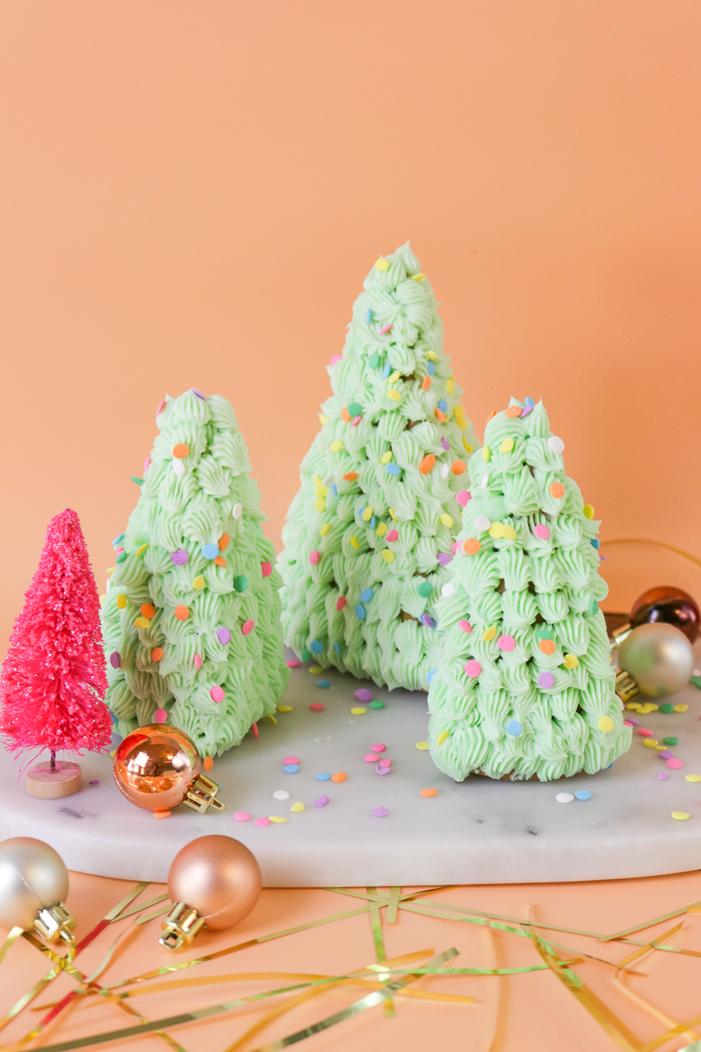 DIY 3D Gingerbread Trees | Club Crafted