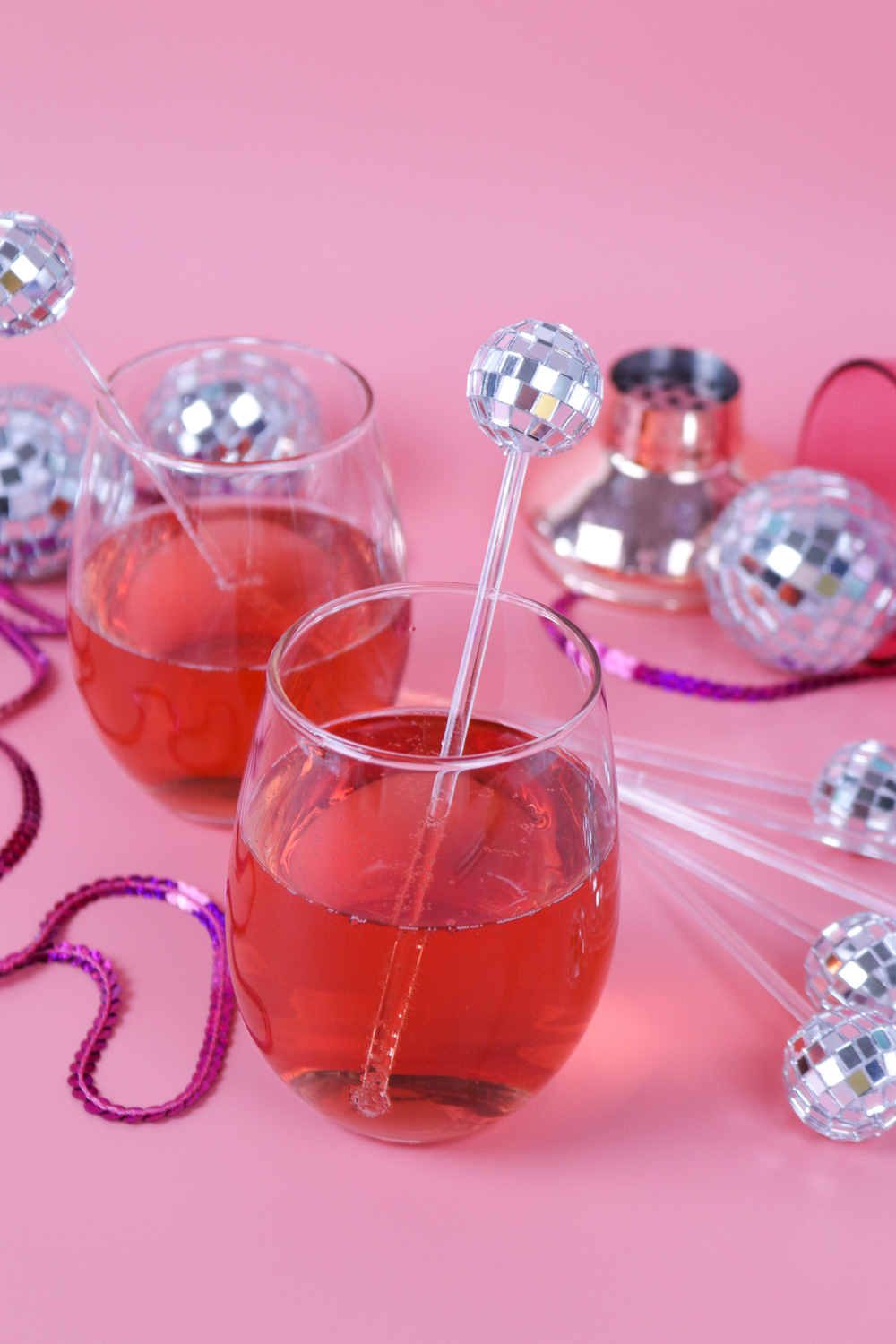 DIY Disco Drink Stirrers | Club Crafted
