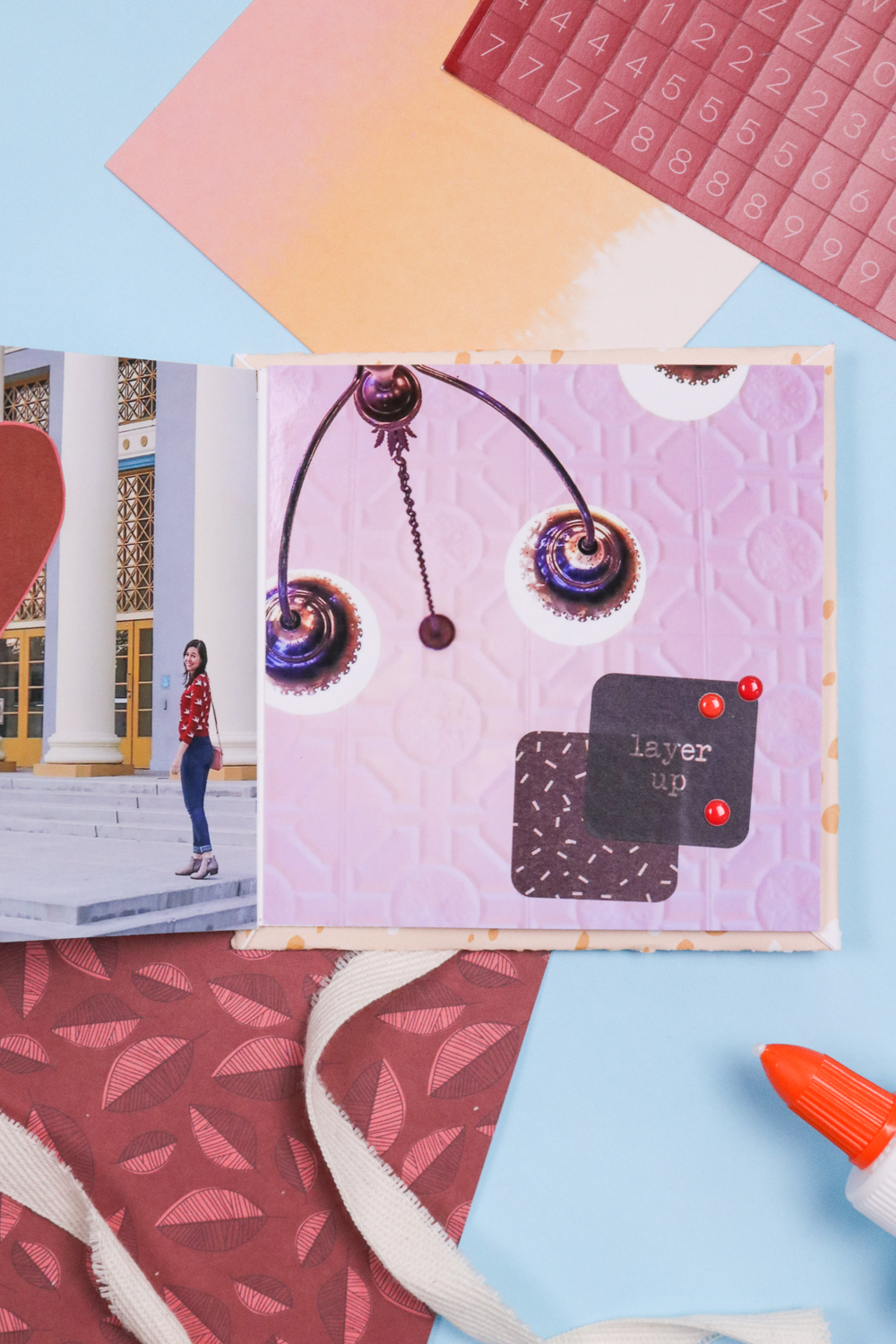 Download DIY Mini Accordion Scrapbook | Club Crafted