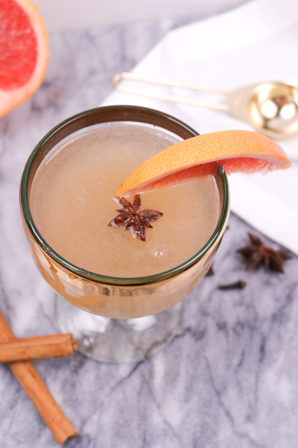 Spiced Grapefruit Cocktail | Club Crafted