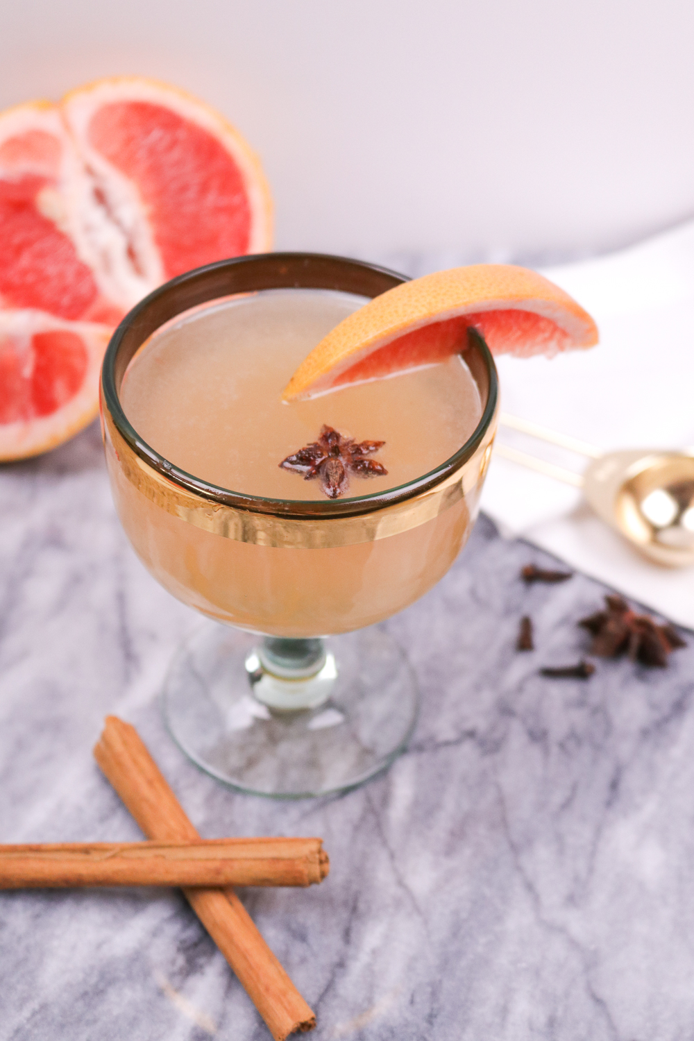 Spiced Grapefruit Cocktail | Club Crafted