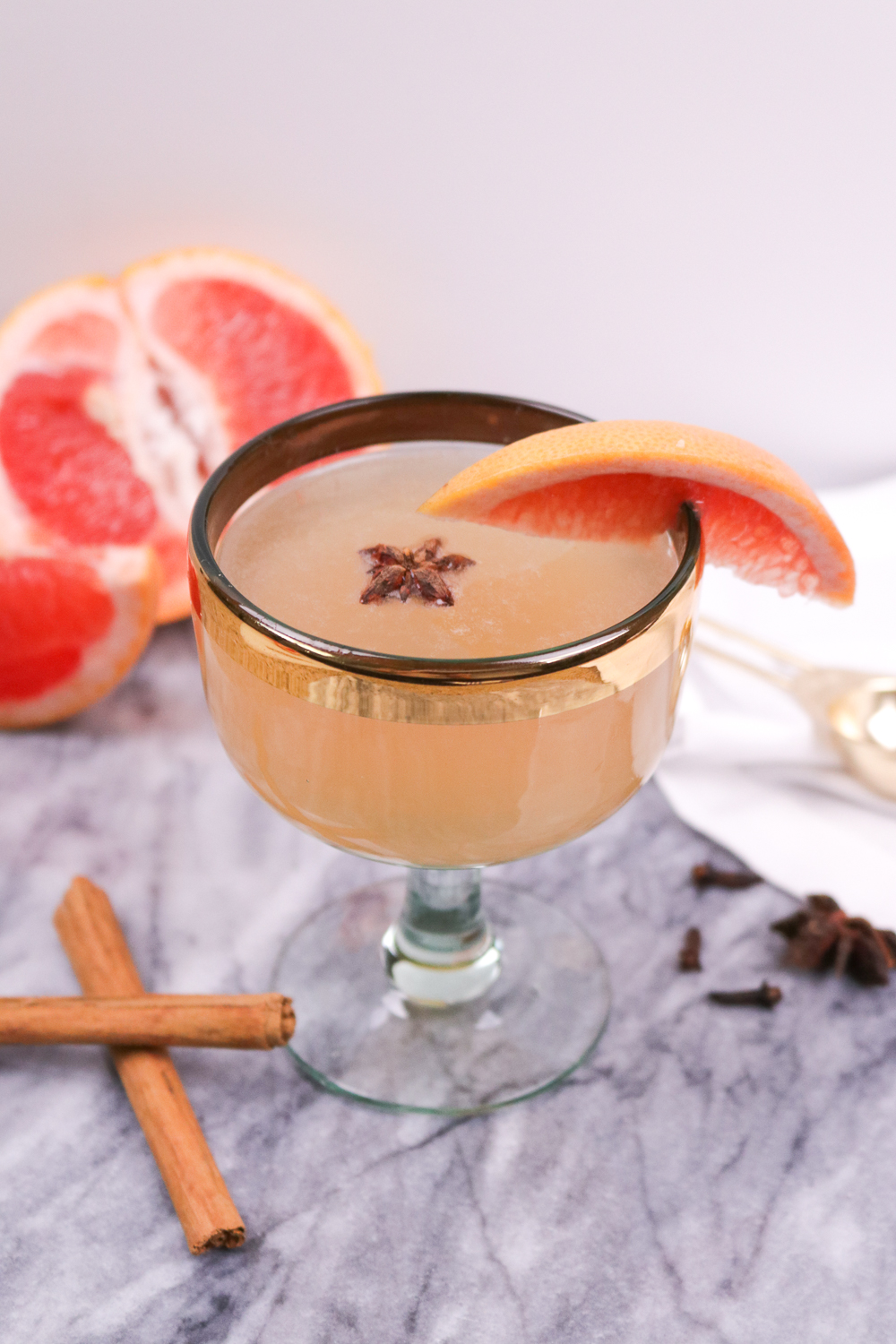 Spiced Grapefruit Cocktail | Club Crafted