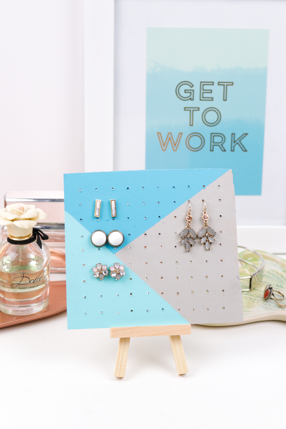 Jewelry Storage: DIY Wood Earring Board | Club Crafted
