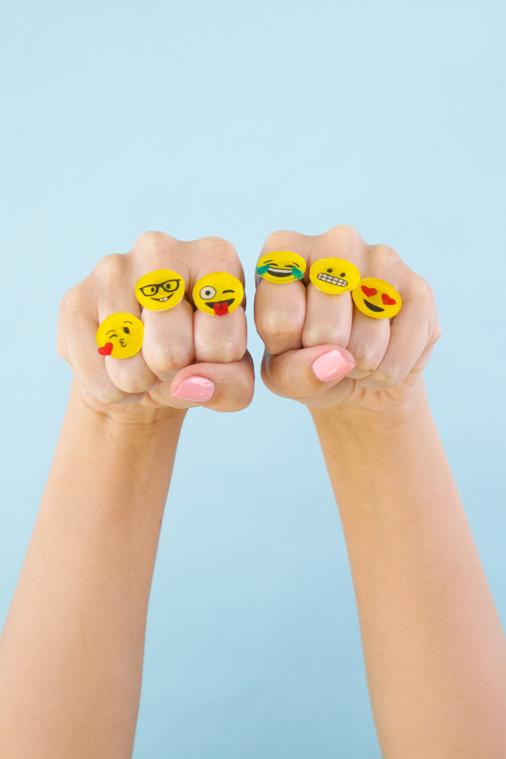 DIY Emoji Rings | Club Crafted