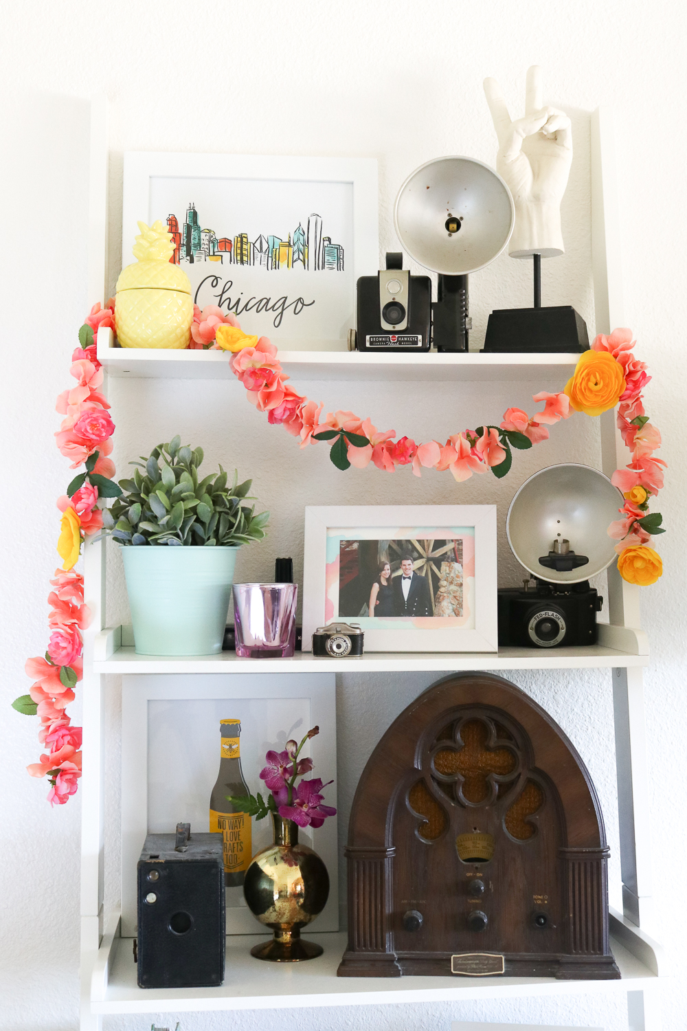 DIY Floral Garland for Spring | Club Crafted