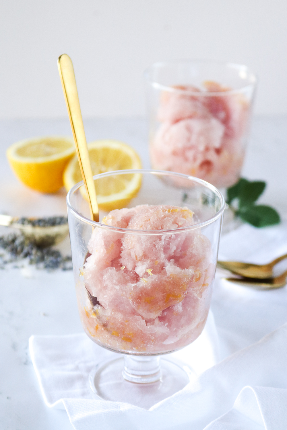 Lavender Lemonade Sorbet | Club Crafted