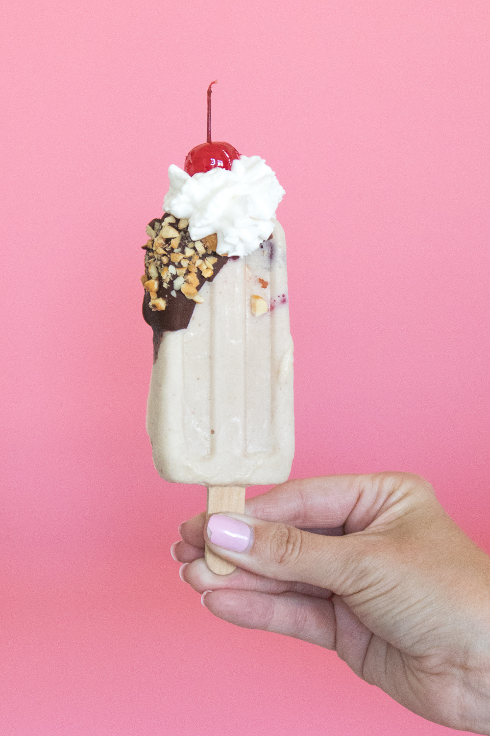 Banana Split Popsicles | Club Crafted