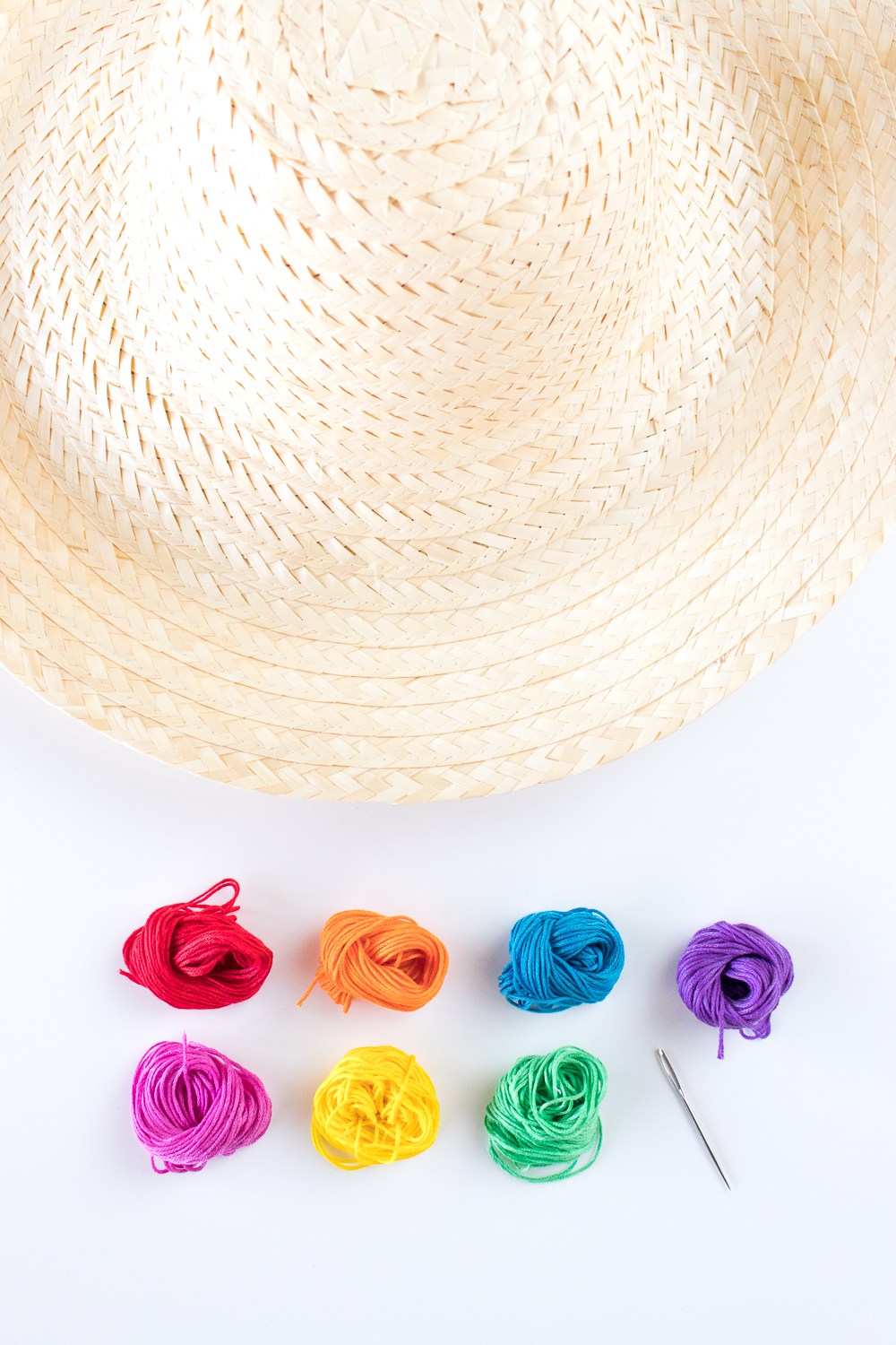DIY Embroidered Sun Hat | Club Crafted