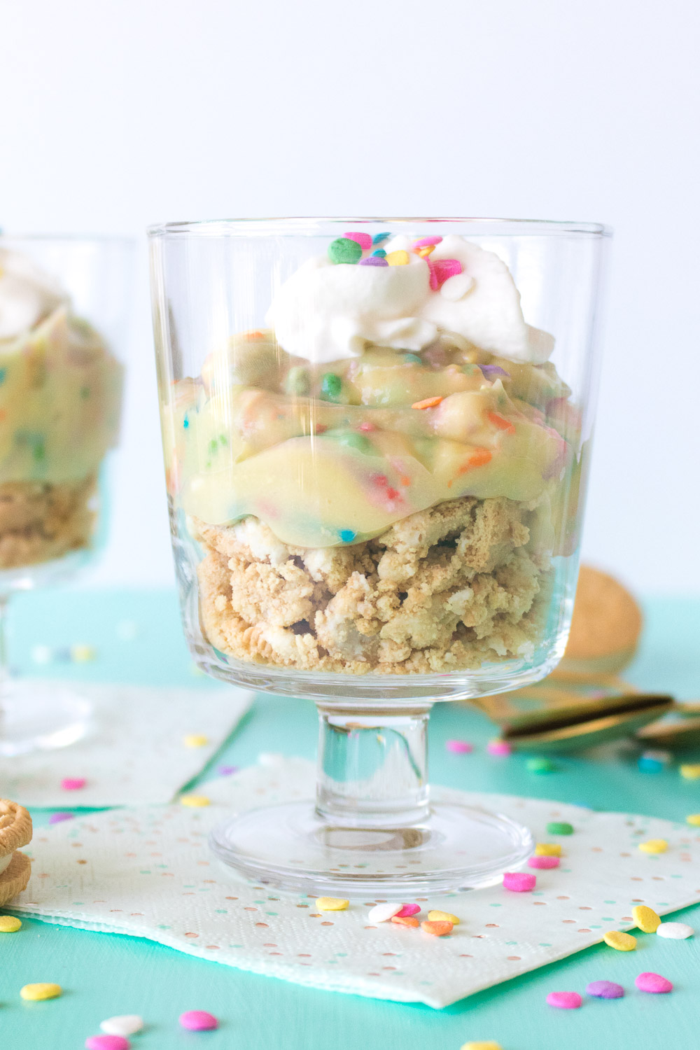 Cake Batter Pudding Cups | Club Crafted