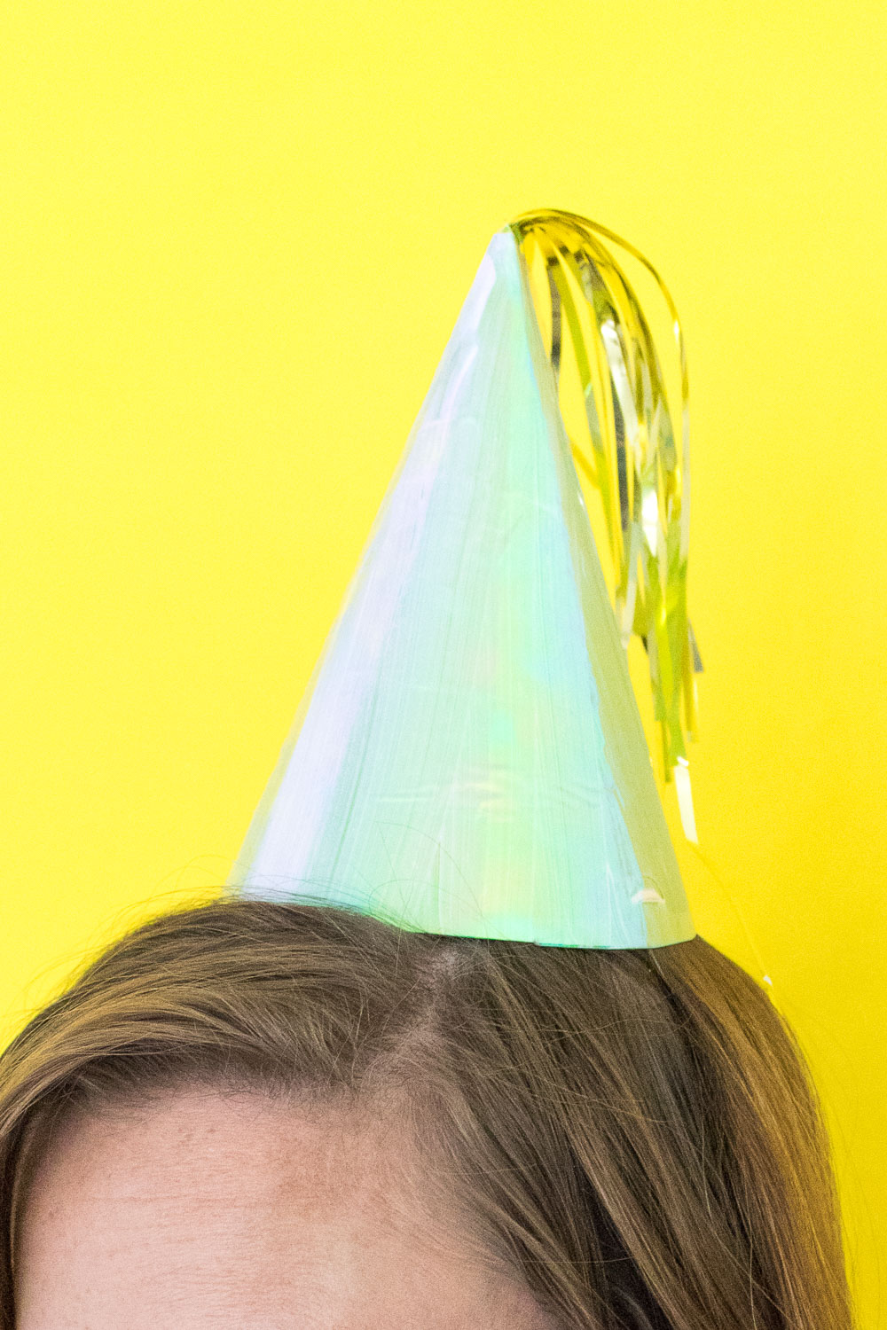 DIY Iridescent Party Hats | Club Crafted