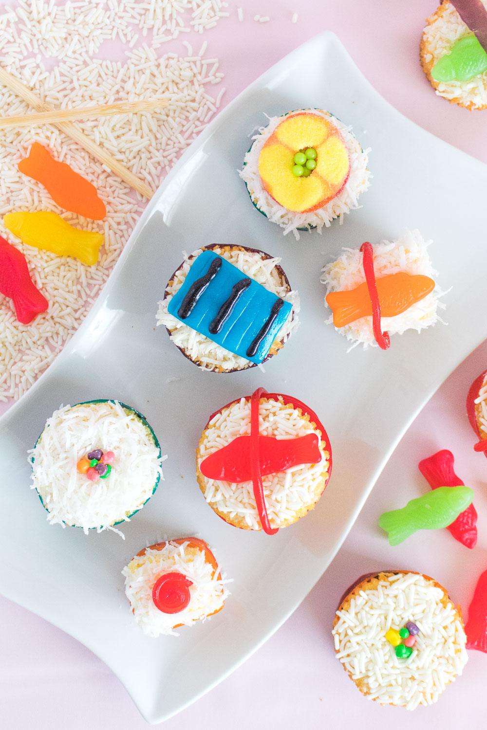 Mini Sushi Cakes | Club Crafted