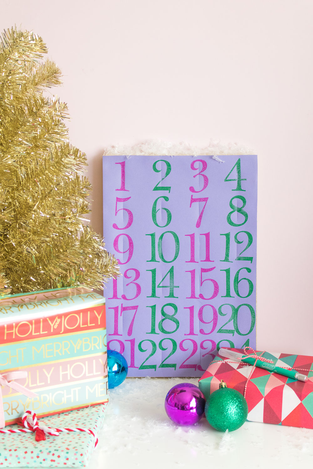 DIY Custom Advent Calendar for Christmas | Club Crafted