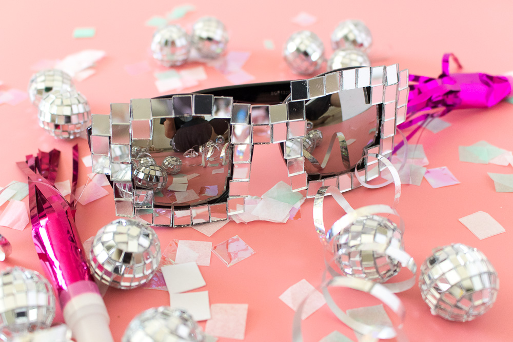 DIY Disco Ball Glasses | Club Crafted