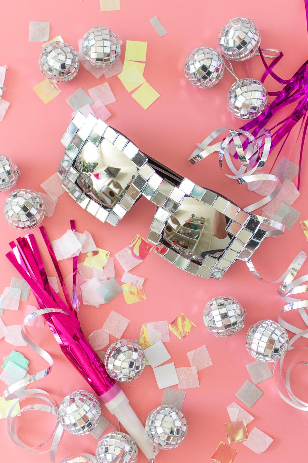 DIY Disco Ball Glasses | Club Crafted