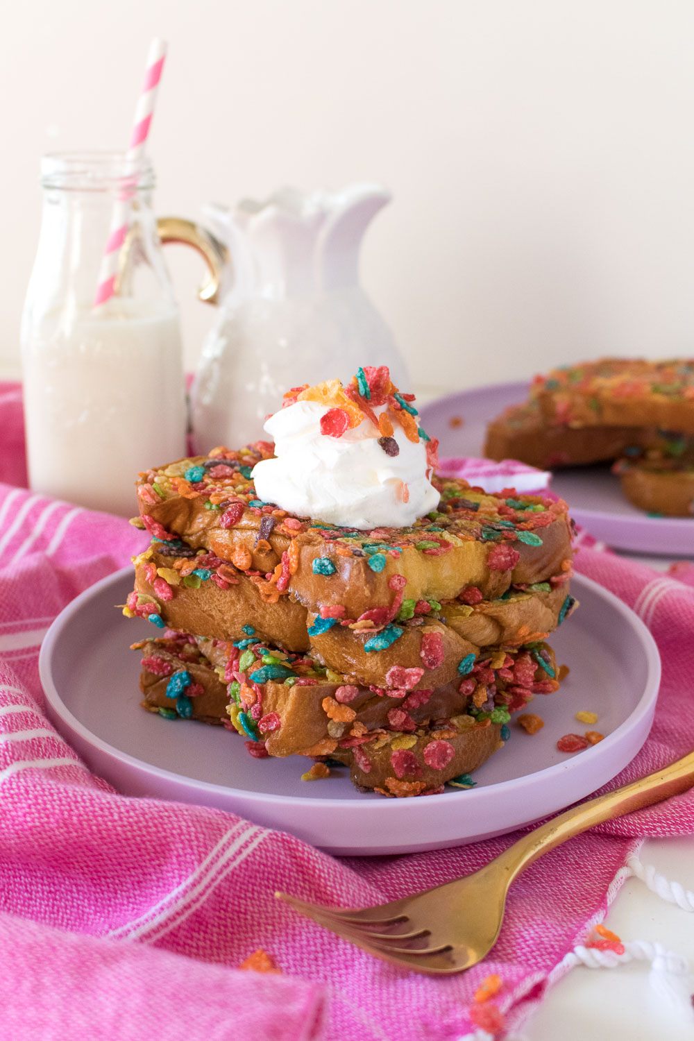 Fruity Pebble French Toast | Club Crafted