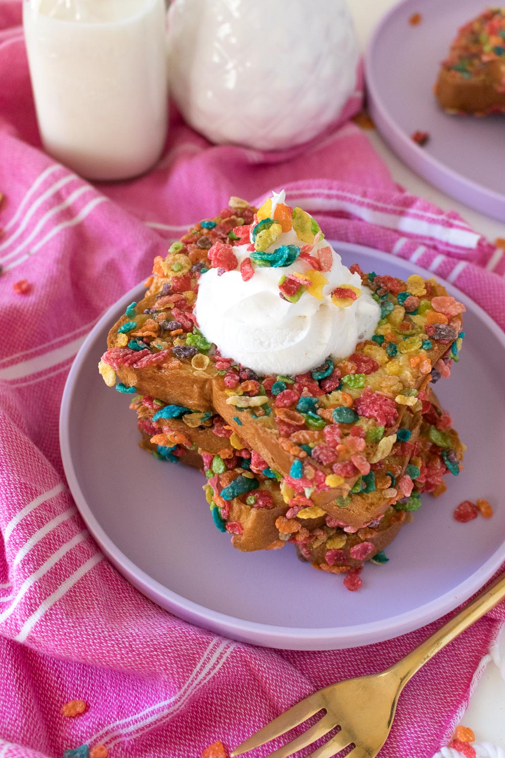 Fruity Pebble French Toast | Club Crafted