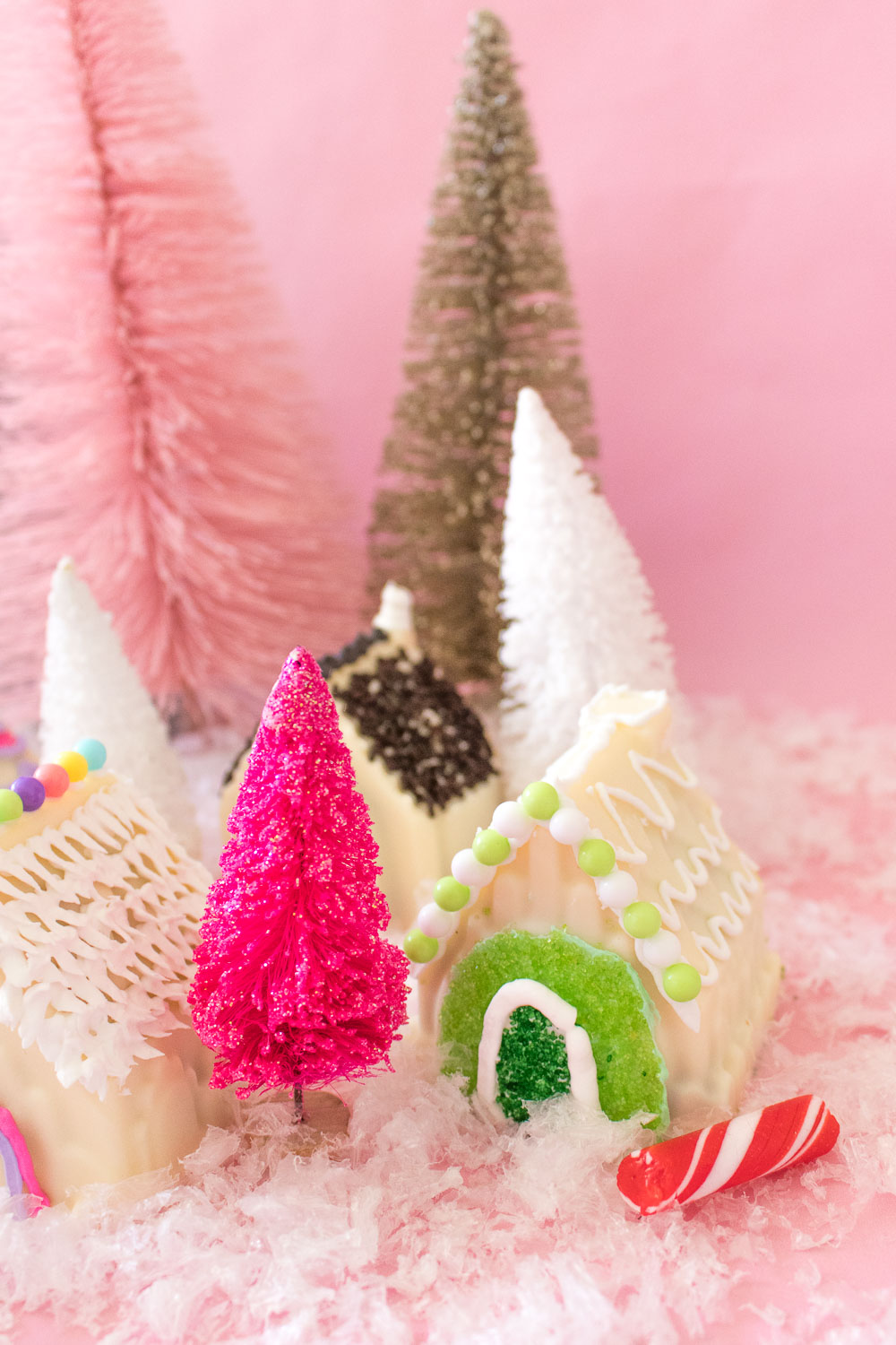 Gingerbread House Cake Bombs | Club Crafted