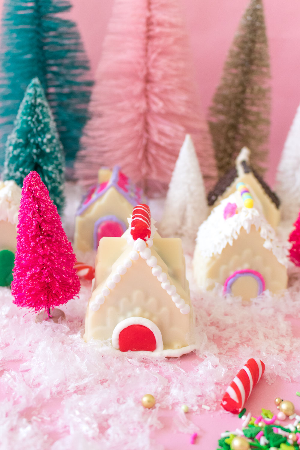 Gingerbread House Cake Bombs | Club Crafted