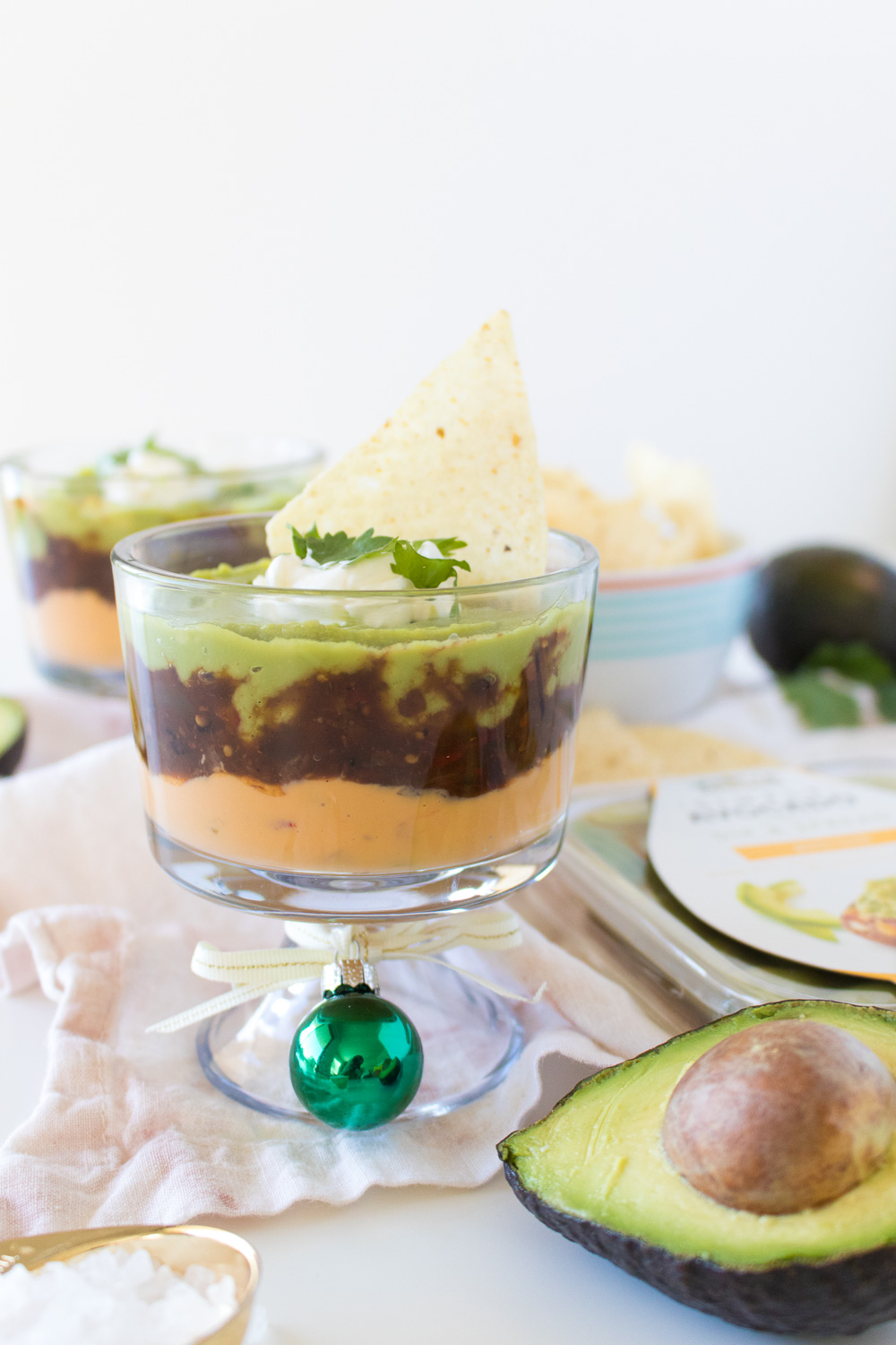 Simple Layered Dip Cups for Holiday Entertaining | Club Crafted