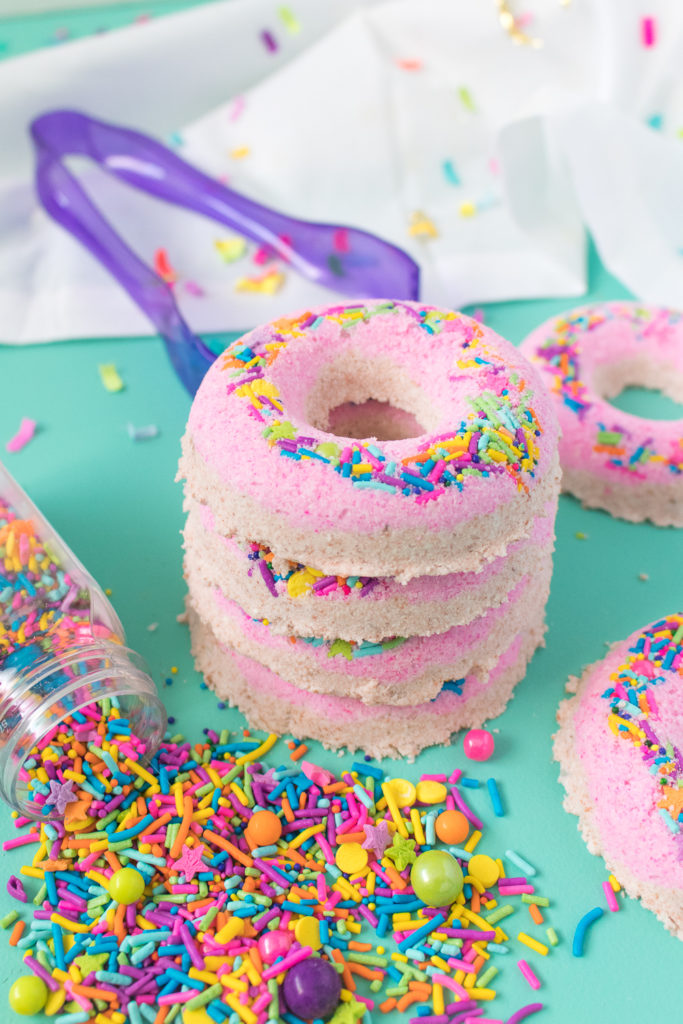 DIY Donut Bath Bombs | Club Crafted
