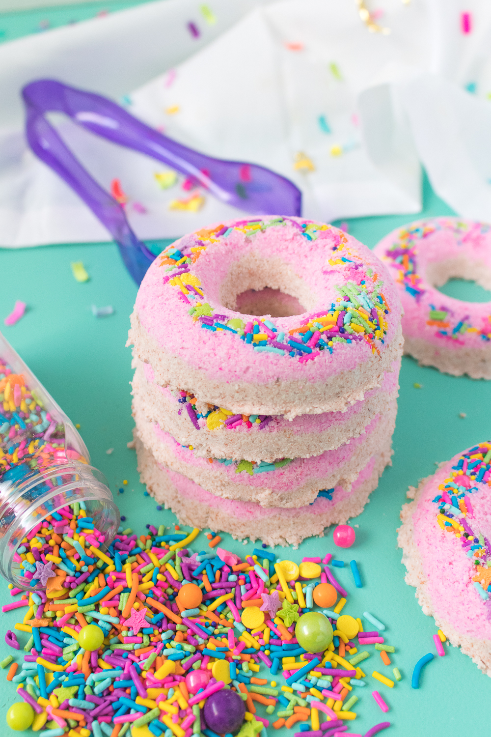DIY Donut Bath Bombs | Club Crafted