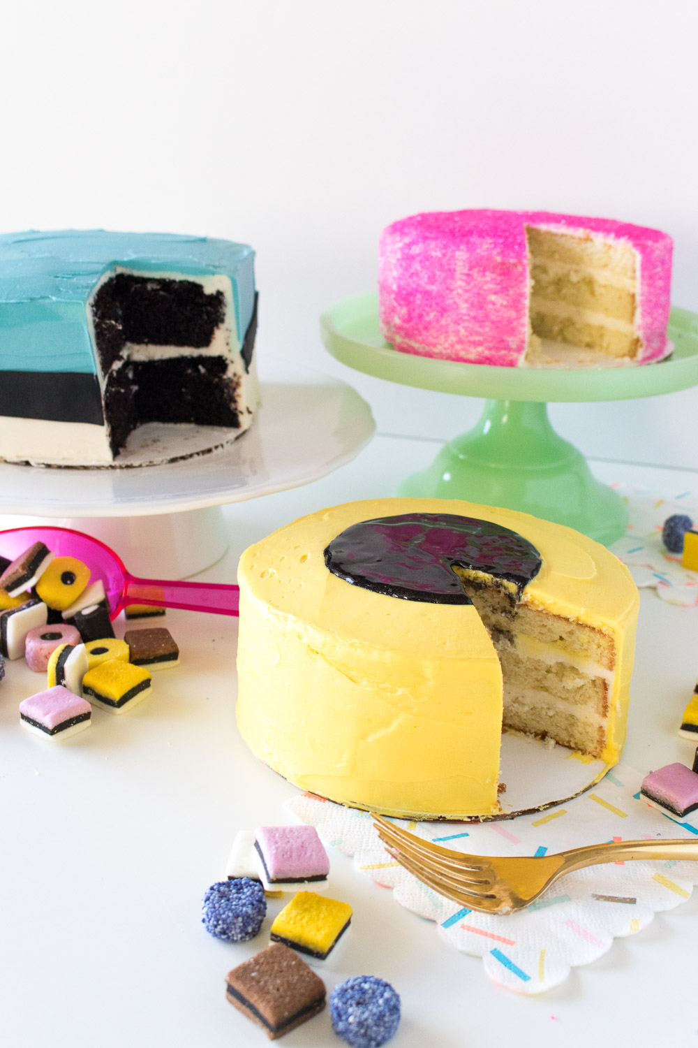 Licorice Allsorts Cakes | Club Crafted