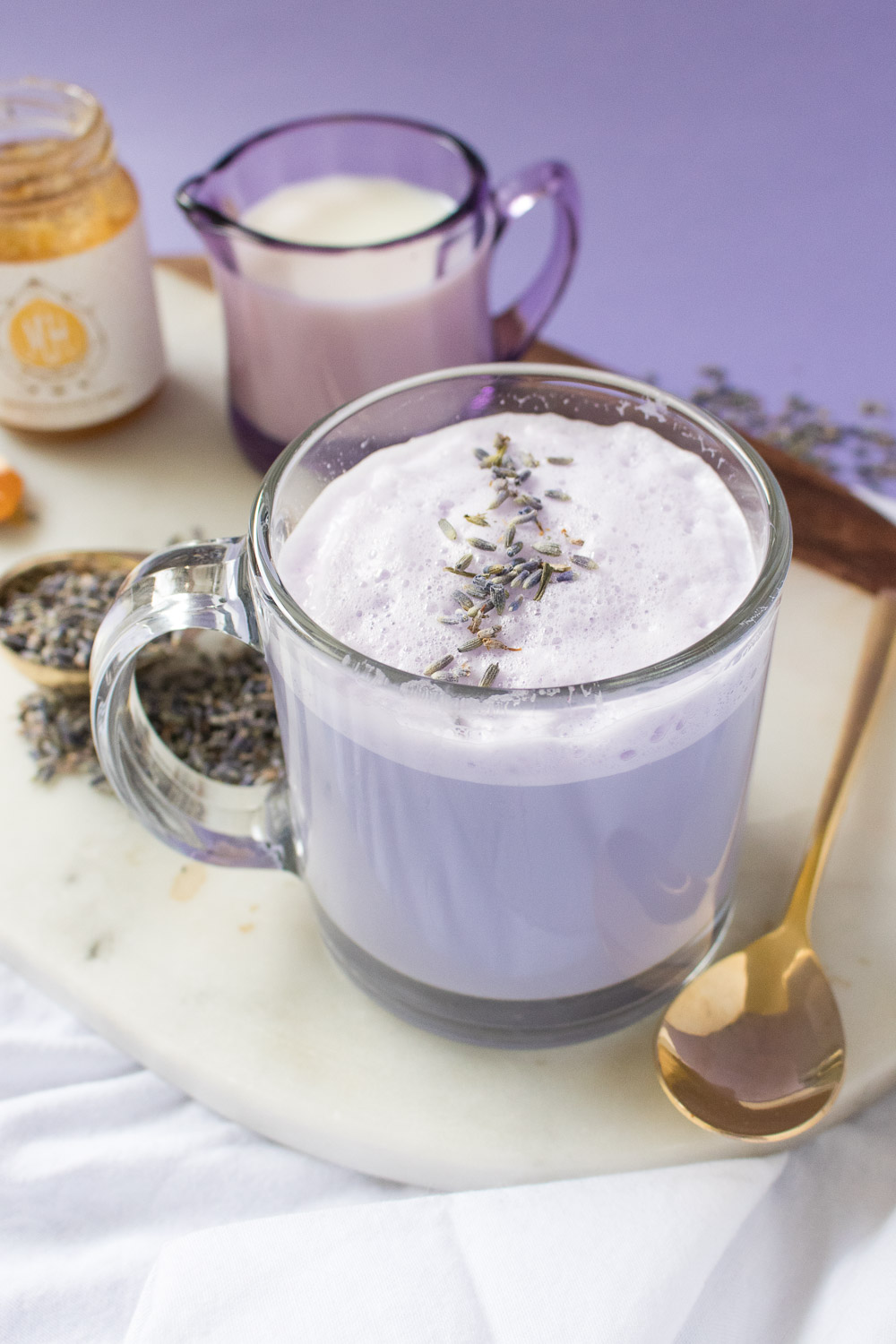Lavender Tea Latte