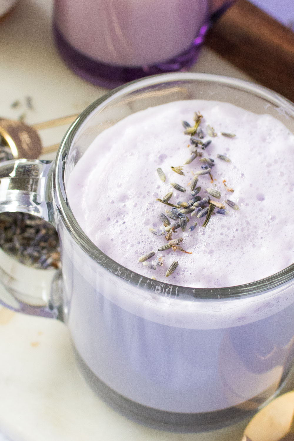 Lavender Tea Latte | Club Crafted