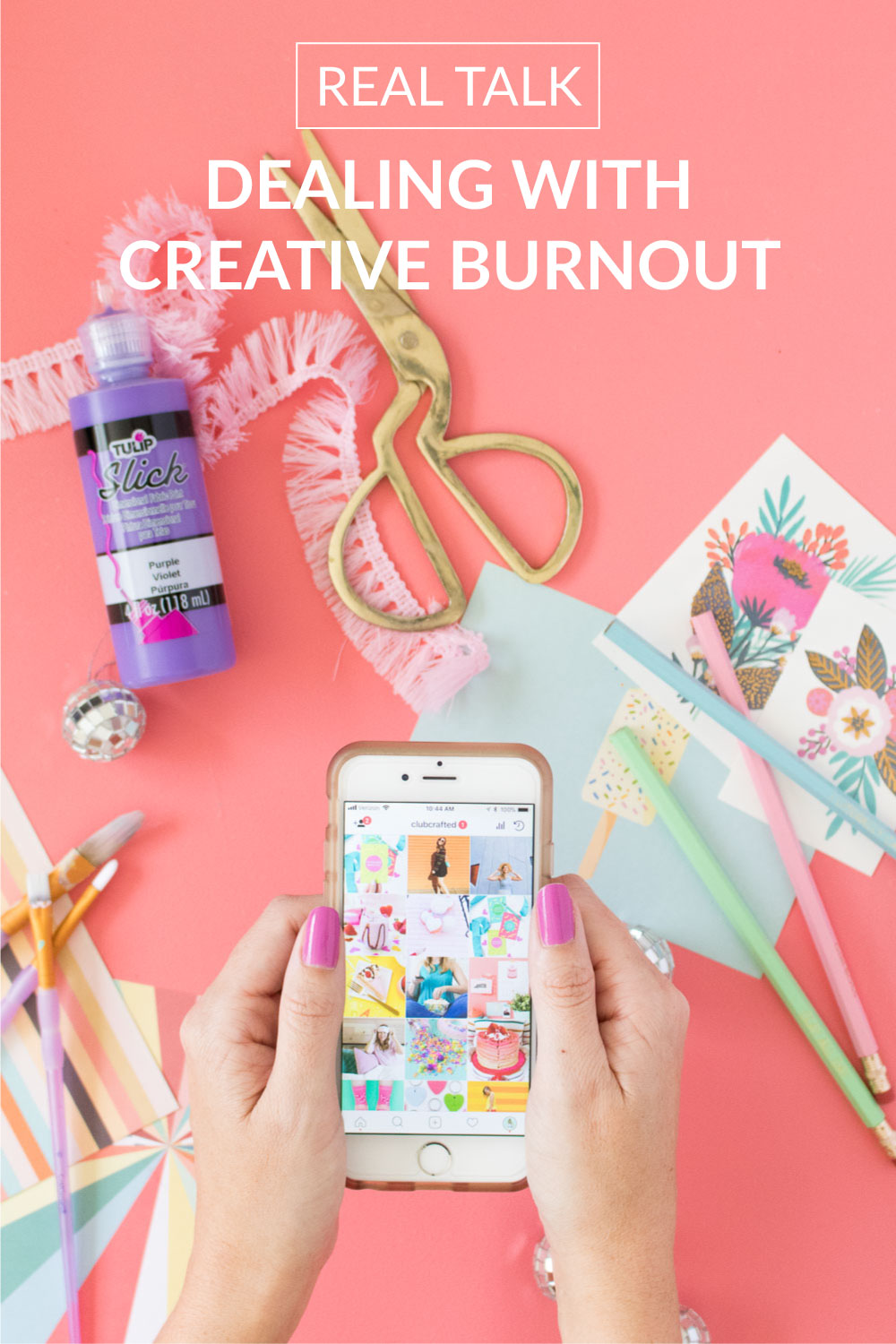Real Talk: Dealing with Creative Burnout | Club Crafted