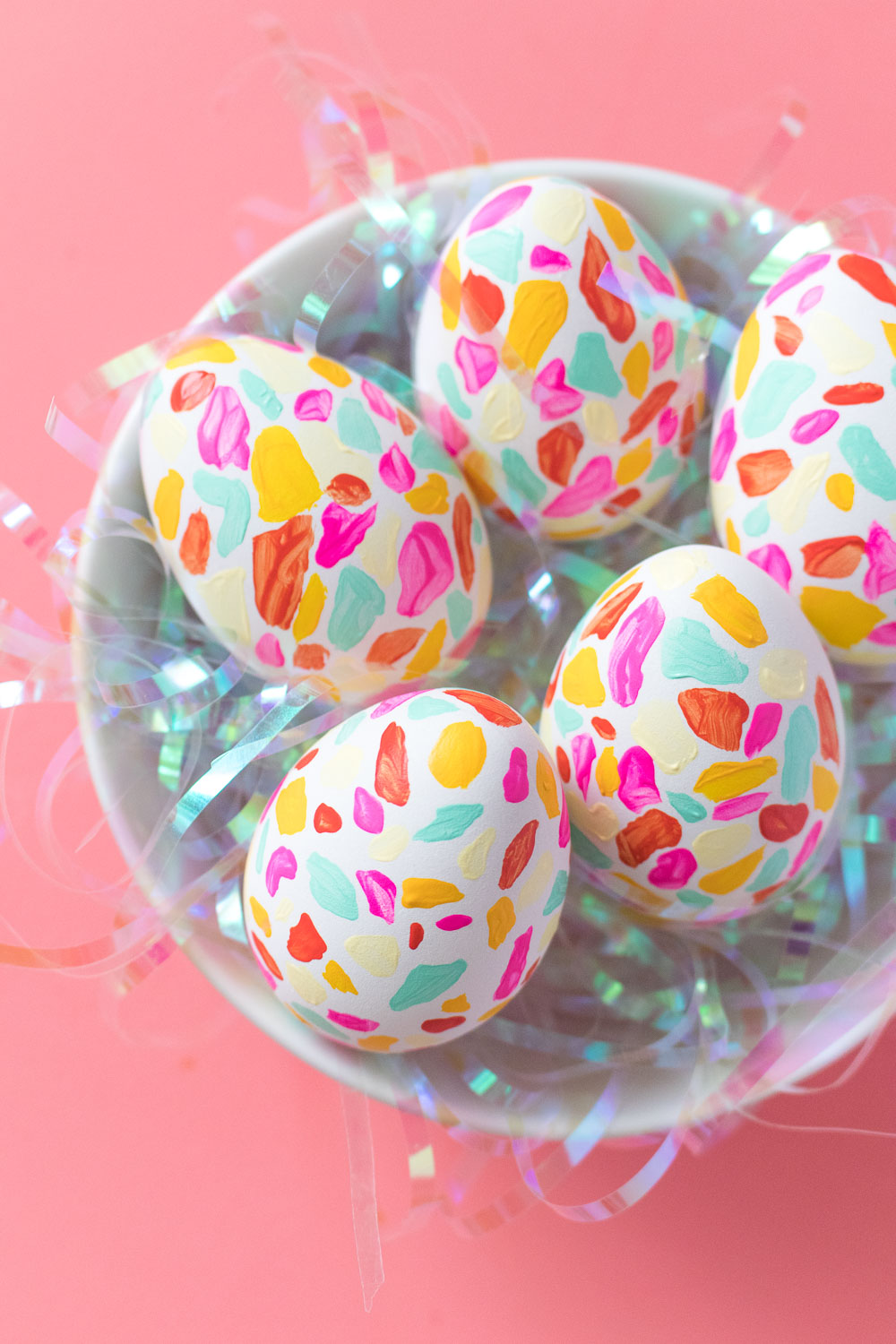 DIY Terrazzo Easter Eggs | Club Crafted