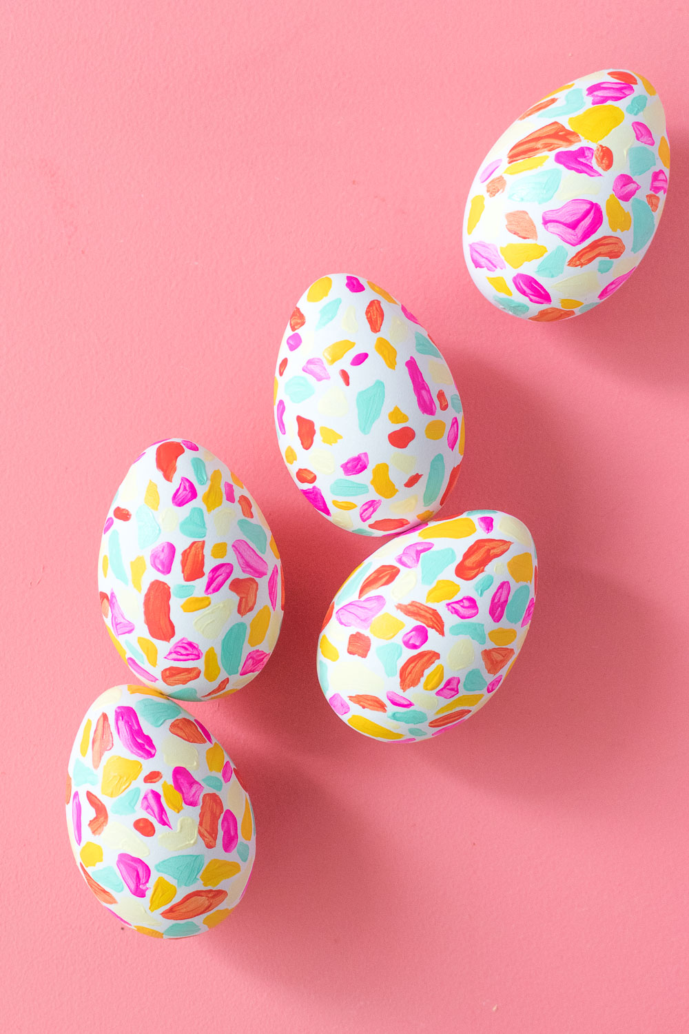 DIY Terrazzo Easter Eggs | Club Crafted