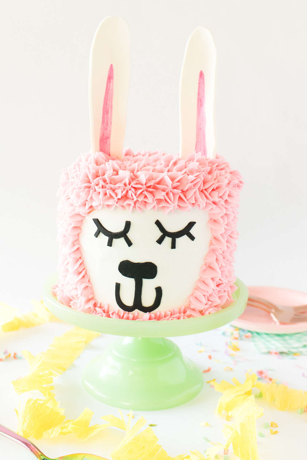 Pink Llama Cake | Club Crafted