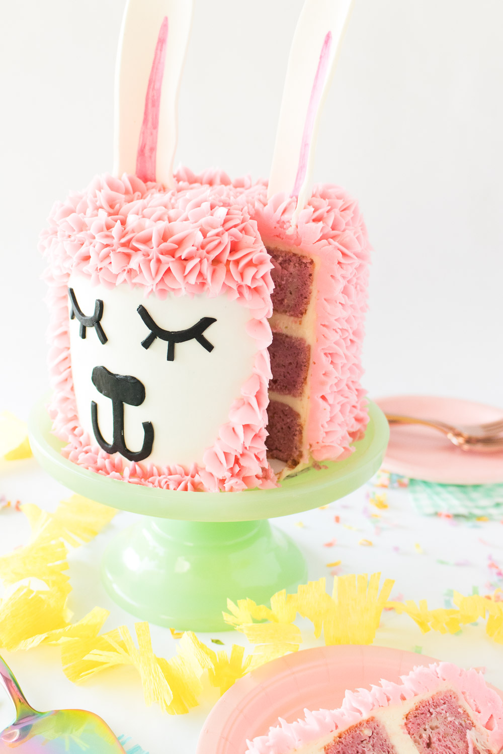 Pink Llama Cake | Club Crafted