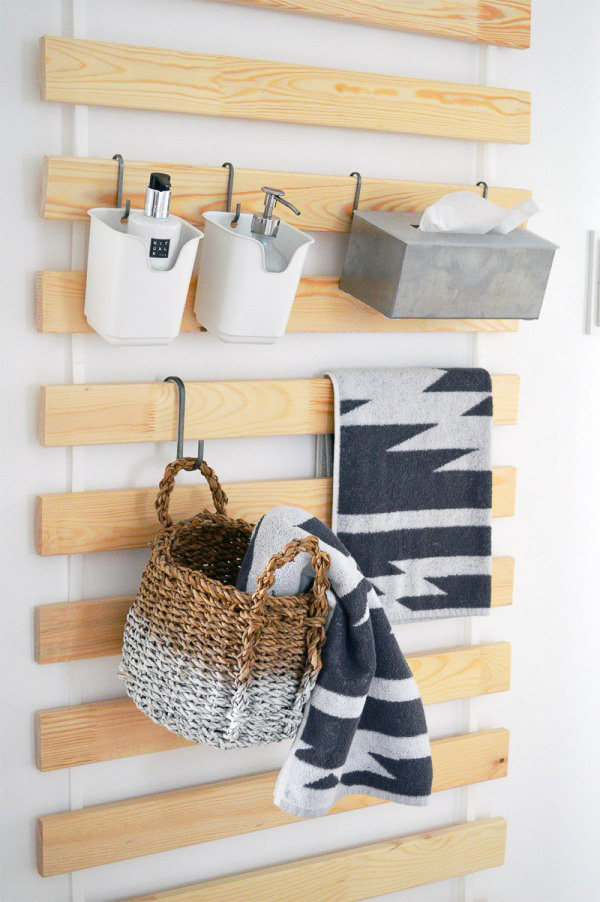 DIY Vertical Wrapping Paper Storage Idea - Ikea Hack!