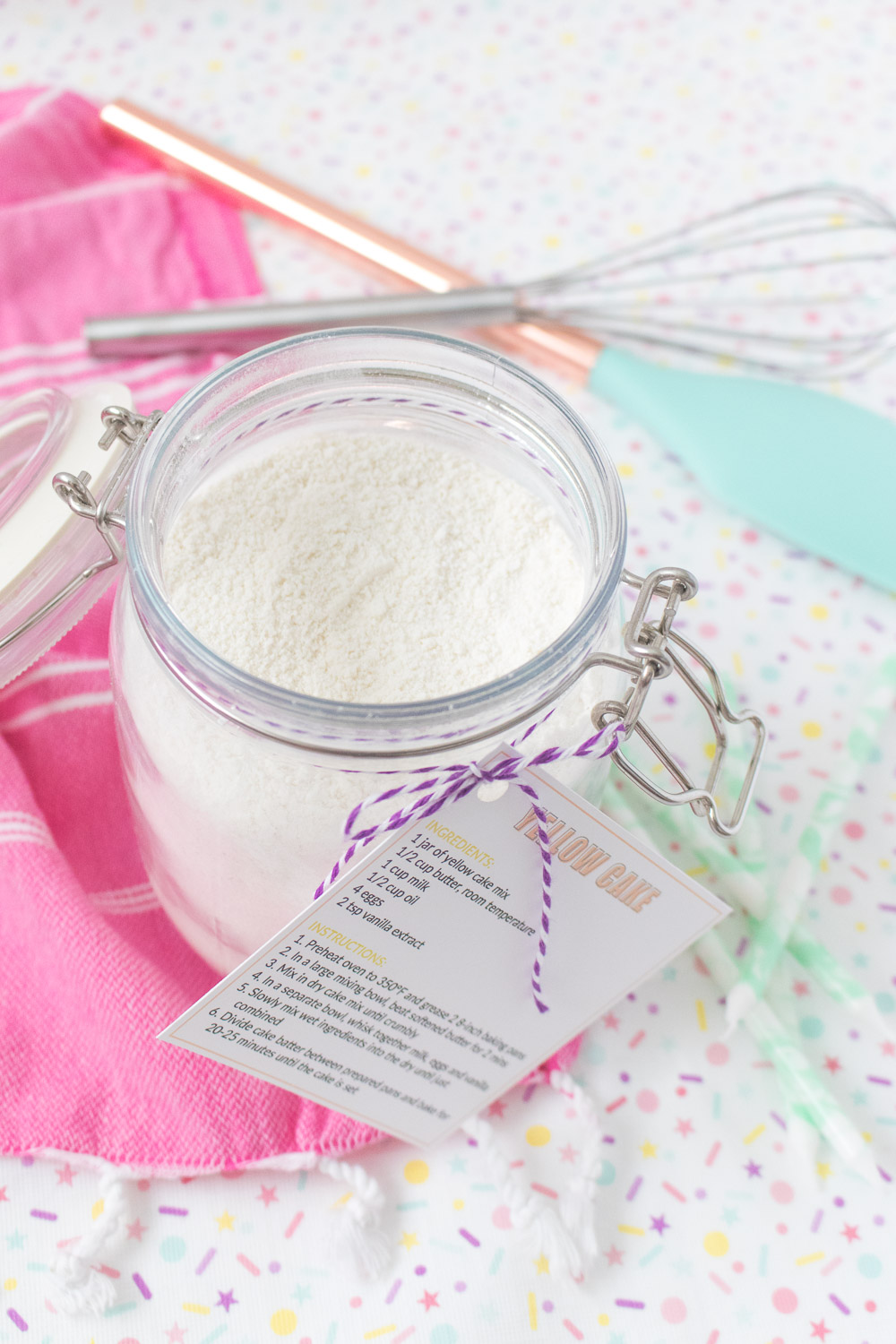 How to Make and Store Homemade Cake Mixes | Club Crafted