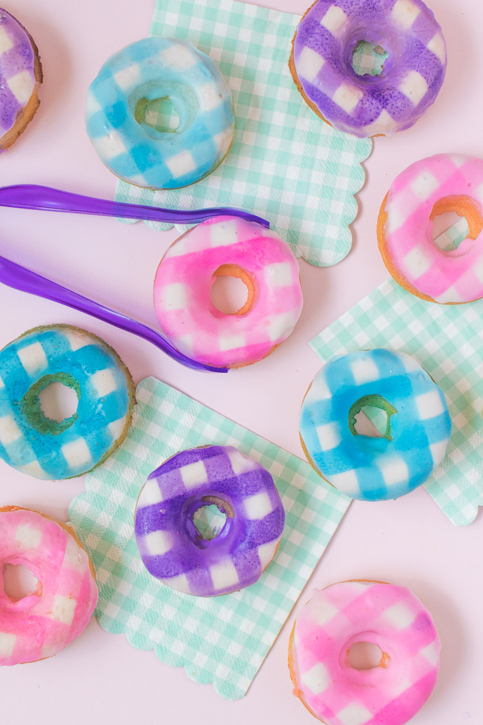 How to Make Gingham Donuts | Club Crafted