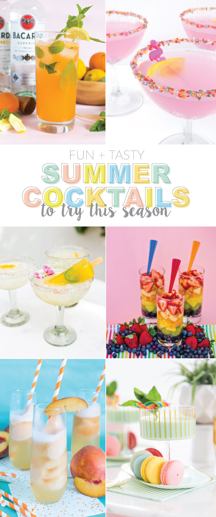 Fun Summer Cocktails for Parties this Season | Club Crafted