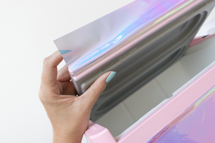 DIY Holographic Cooler (Ice Chest) | Club Crafted