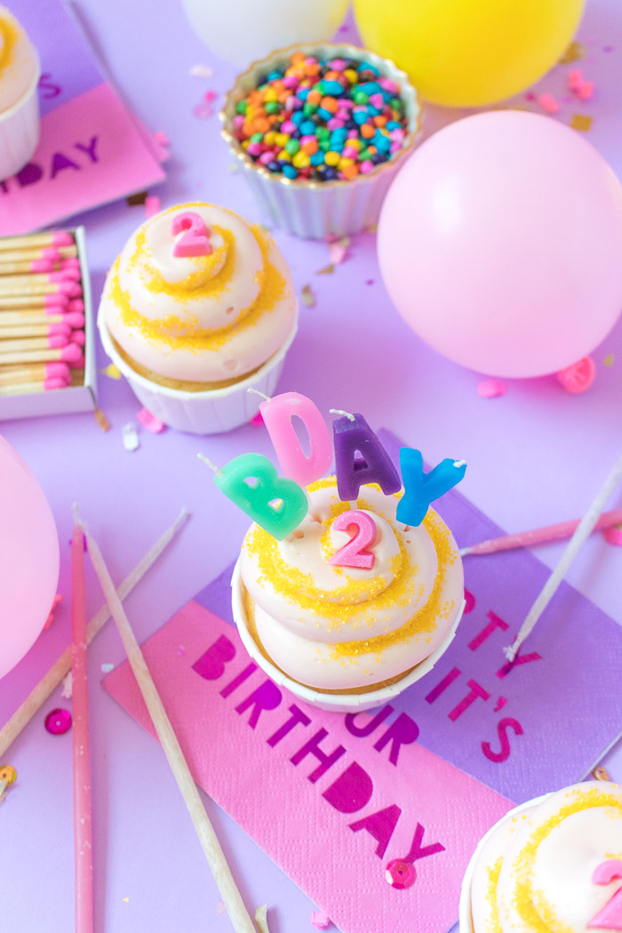 Simple Coconut Cupcakes for Club Crafted's 2nd Blogiversary! | Club Crafted