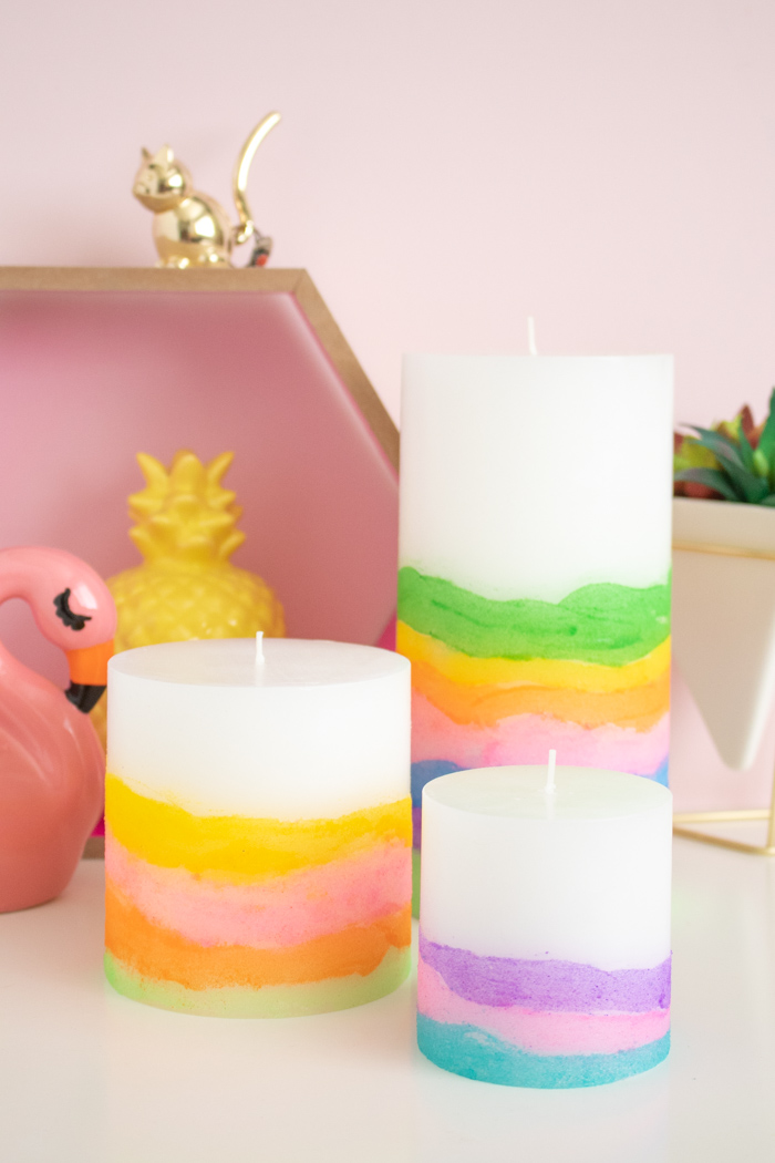 DIY Sand Art Candles (a 90s Throwback Craft!)