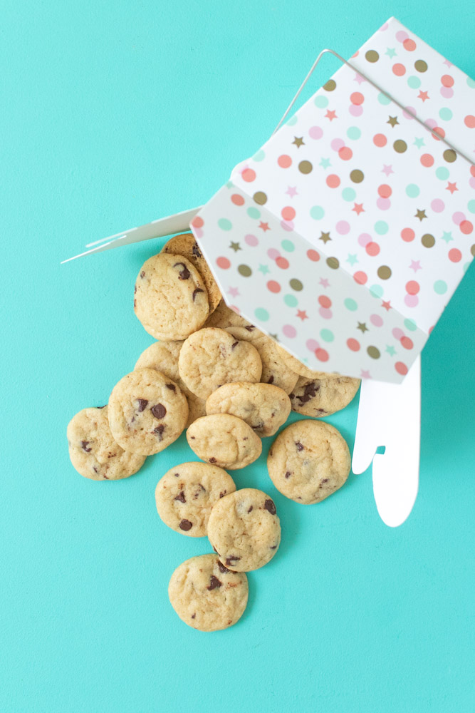 Itty Bitty Mini Chocolate Chip Cookies | Club Crafted