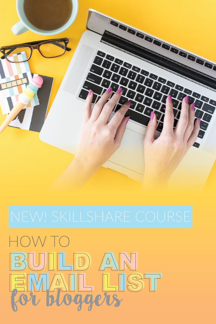How to Build an Email List: New Skillshare Course! | Club Crafted